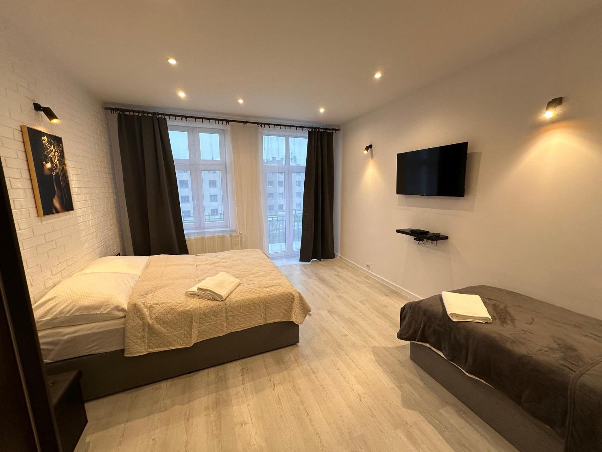 Apartamenty Ktw Central Station Katovice Exteriér fotografie